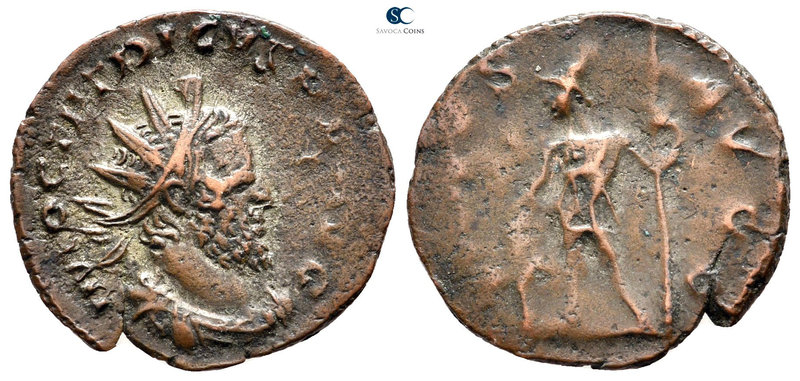 Tetricus I AD 271-274. Treveri
Antoninianus Æ

20 mm., 2,40 g.



very fi...