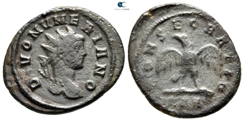 Divus Numerian AD 284. Rome
Antoninianus Æ

25 mm., 3,70 g.



very fine