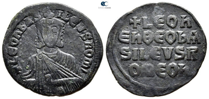 Leo VI the Wise. AD 886-912. Constantinople
Follis Æ

26 mm., 4,43 g.



...