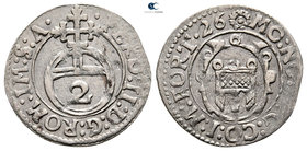 Germany. Montfort. Hugo VI AD 1621-1662. Halbbatzen AR