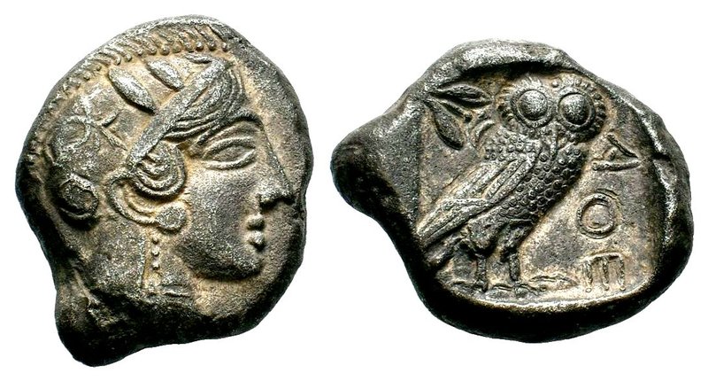 ATTICA. Athens. AR Tetradrachm
ca. 454-415 B.C.
Condition: Very Fine

Weight...