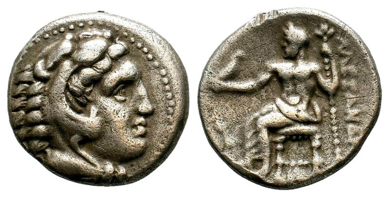Kings of Macedon. Alexander III. "the Great" (336-323 BC). AR Drachm 
Condition...