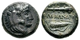 Kings of Macedon. Alexander III. "the Great" (336-323 BC). Ae
Condition: Very Fine

Weight: 6,55 gr
Diameter: 16,70 mm