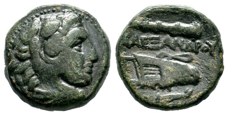 Kings of Macedon. Alexander III. "the Great" (336-323 BC). Ae
Condition: Very F...