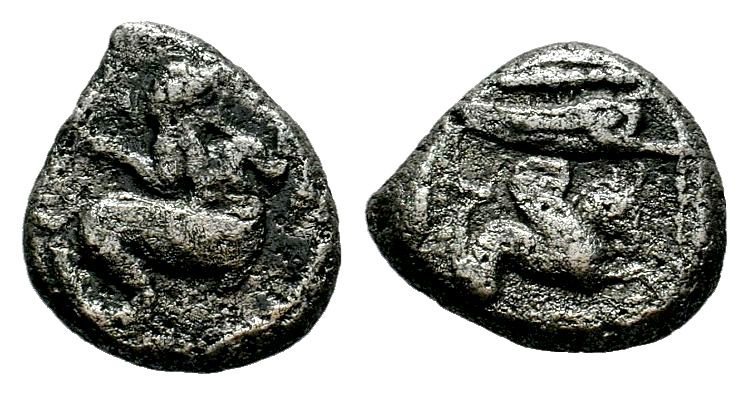 Condition: PHOENICIA, Arados. Uncertain king. Circa 440-420 BC. AR Third Shekel ...