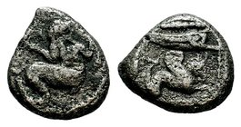 Condition: PHOENICIA, Arados. Uncertain king. Circa 440-420 BC. AR Third Shekel – Tetrobol 
Very Fine

Weight: 3,21 gr
Diameter: 15,00 mm