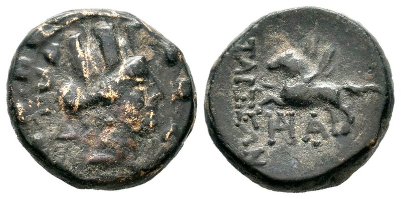 Cilicia, AE21, Tarsos 164-30 BC. RRR
Condition: Very Fine

Weight: 5,97 gr
D...