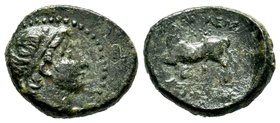 SELEUKIS & PIERIA. Seleukeia Pieria. Ae (1st century BC).
Condition: Very Fine

Weight: 4,04 gr
Diameter: 15,40 mm