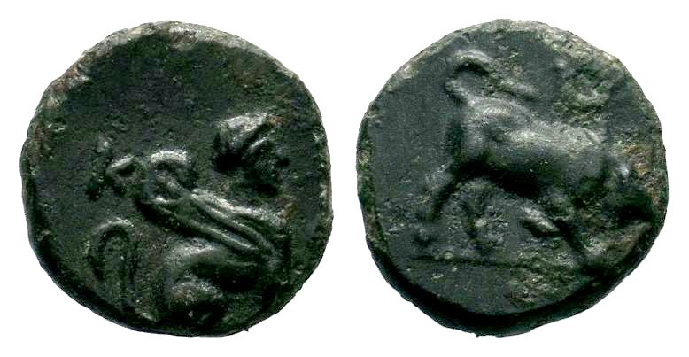 Caria. Kaunos circa 350-300 BC. Bronze Æ 1
Condition: Very Fine

Weight: 0,93...