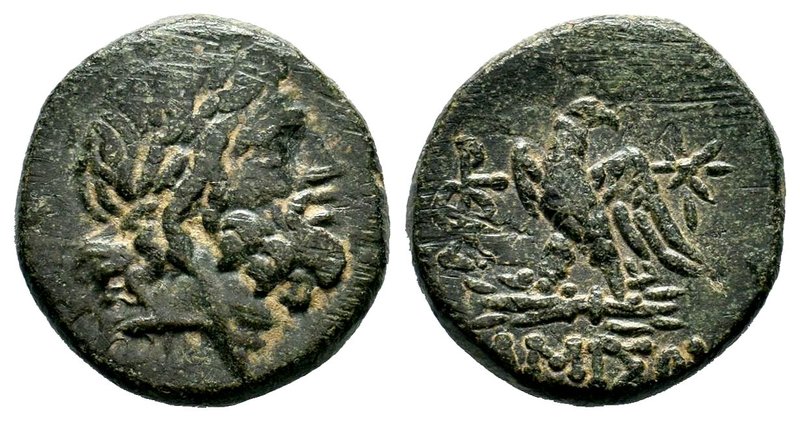 PONTOS. Amisos. Ae (Circa 125-100 BC). Time of Mithradates VI Eupator.
Conditio...