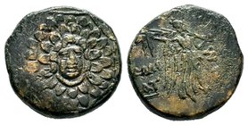 Paphlagonia, Amastris. Ca. 85-65 B.C. AE 
Condition: Very Fine

Weight: 7,75 gr
Diameter: 19,10 mm
