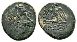 PONTOS. Amisos. Ae (Circa 125-100 BC). Time of Mithradates VI Eupator.
Condition: Very Fine

Weight: 7,36 gr
Diameter: 21,20 mm