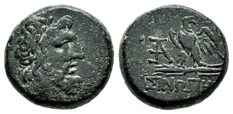 PAPHLAGONIA. Sinope. Ae (120-63 BC).
Condition: Very Fine

Weight: 8,95 gr
D...