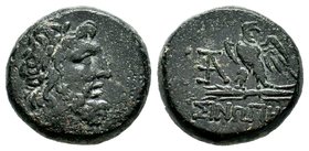 PAPHLAGONIA. Sinope. Ae (120-63 BC).
Condition: Very Fine

Weight: 8,95 gr
Diameter: 18,50 mm