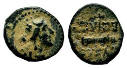 KINGS OF CAPPADOCIA. (42-36 BC). Ae.
Condition: Very Fine

Weight: 1,67 gr
Diameter: 14,00 mm
