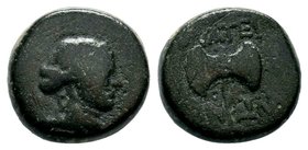 Mysia Abbaitis. Ae (Circa 165-129 BC). 
Condition: Very Fine

Weight: 4,47 gr
Diameter: 14,40 mm