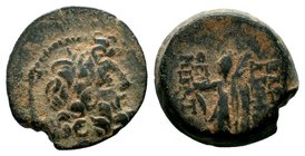 SELEUKIS & PIERIA. Seleukeia Pieria. Ae (1st century BC).
Condition: Very Fine

Weight: 5,25 gr
Diameter: 16,90 mm