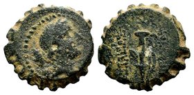 SELEUKIS & PIERIA. Seleukeia Pieria. Ae (1st century BC).
Condition: Very Fine

Weight: 7,28 gr
Diameter: 20,15 mm