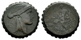 SELEUKIS & PIERIA. Seleukeia Pieria. Ae (1st century BC).
Condition: Very Fine

Weight: 10,23 gr
Diameter: 22,10 mm