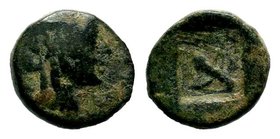 SELEUKIS & PIERIA. Seleukeia Pieria. Ae (1st century BC).
Condition: Very Fine

Weight: 1,20 gr
Diameter: 10,00 mm