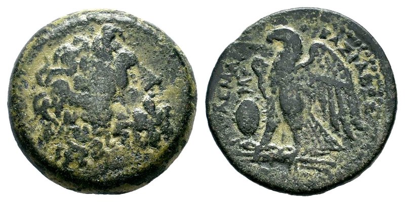 PTOLEMAIC KINGS OF EGYPT. Ptolemy (285-246 BC). Ae
Condition: Very Fine

Weig...