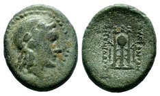 Greek Coins Ae, 1st - 3rd Ceuntury. BC.
Condition: Very Fine

Weight: 6,86 gr
Diameter: 23,15 mm