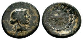 IONIA, Ephesos. Circa 390-320/00 BC. Æ
Condition: Very Fine

Weight: 6,20
Diameter: 20,10 mm