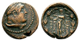 LYDIA. Sardes. Ae (2nd-1st centuries BC).
Condition: Very Fine

Weight: 5,03 gr
Diameter: 17,70 mm