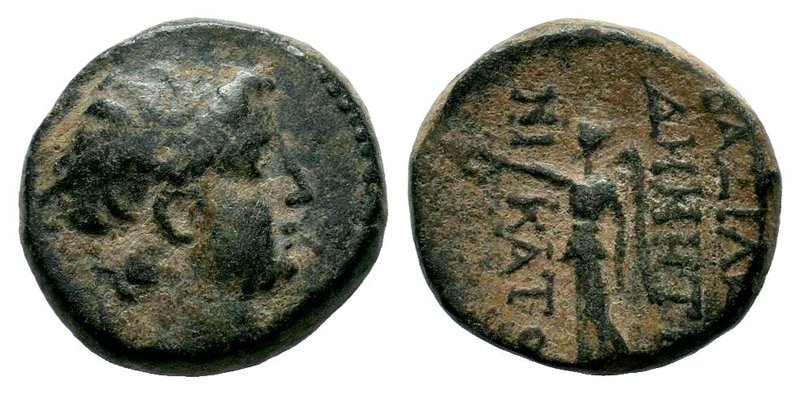 SELEUKID KINGDOM. Demetrios II Nikator (First reign, 146-138 BC). Ae.
Condition...