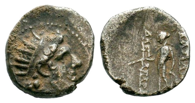 Seleukid Kings of Syria. Alexander I Balas AR Hemidrachm. Antioch, 152-145 BC. ...