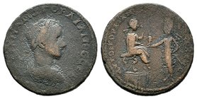 MESOPOTAMIA. Edessa. Gordian III, with Abgar X Phraates (238-244). Ae
Condition: Very Fine

Weight: 21,64 gr
Diameter: 31,60 mm