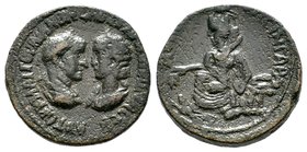 MESOPOTAMIA. Nisibis. Gordian III (238-244), with Tranquillina. Ae.
Condition: Very Fine

Weight: 24,44 gr
Diameter: 30,35 mm
