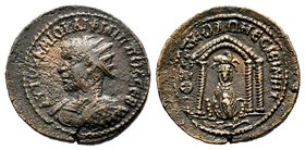 MESOPOTAMIA. Nisibis. Philip II (247-249). Ae.
Condition: Very Fine

Weight: 10,79 gr
Diameter: 26,20 mm