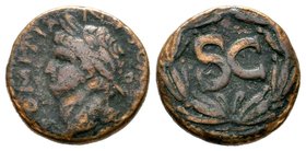 Domitianus (81-96 AD). AE As
Condition: Very Fine

Weight: 5,90 gr
Diameter: 20,00 mm