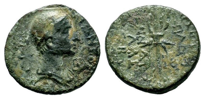 CILICIA. Olba. Ajax, High Priest, 10-15. AE
Condition: Very Fine

Weight: 5,1...