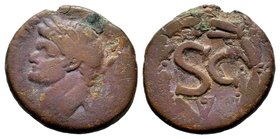 Domitian Æ21 Antioch ad Orontem, Syria. AD 73-74. 
Condition: Very Fine

Weight: 10,23 gr
Diameter: 26,00 mm