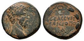 SYRIA. Seleucis and Pieria. Antioch. Lucius Verus (161-169)). Ae.
Condition: Very Fine

Weight: 9,90 gr
Diameter: 21,00