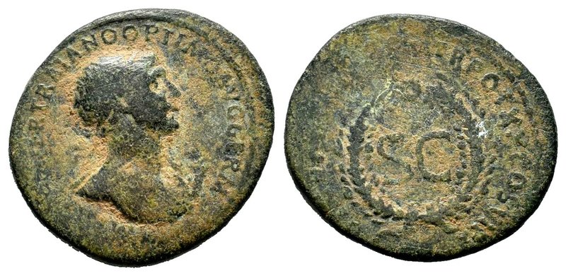 Trajan Æ SC Rome, AD 105-111. 
Condition: Very Fine

Weight: 6,50 gr
Diamete...