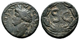 Syria, Seleucis and Pieria. Antiochia ad Orontem. Domitian. As Caesar, A.D. 69-81. AE
Condition: Very Fine

Weight: 10,67 gr
Diameter: 24,60 mm