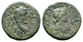 CILICIA. Flaviopolis. Elagabal (218-222). Ae.
Condition: Very Fine

Weight: 13,16 gr
Diameter: 27,30 mm