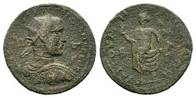 Gordianus III Pius (238-244 AD). AE35 (23.00 g), Tarsos, Cilicia.
Condition: Very Fine

Weight: 31,94 gr
Diameter: 35,85 mm