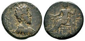 Commodus Æ26 of Ninica-Claudiopolis, Cilicia. 177-192. 
Condition: Very Fine

Weight: 9,32 gr
Diameter: 24,60 mm