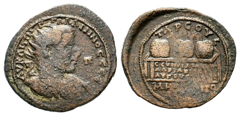 Gallienus Æ31 of Tarsus, Cilicia. AD 253-268.
Condition: Very Fine

Weight: 1...