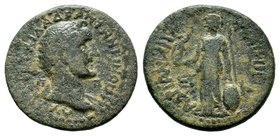 Antoninus Pius (138-161). Cilicia, Mopsouestia-Mopsos. Æ 
Condition: Very Fine

Weight: 7,27 gr
Diameter: 23,20 mm
