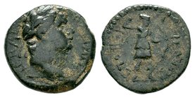 CILICIA. Anazarbus. Domitian (81-96). Ae 
Condition: Very Fine

Weight: 2,58 gr
Diameter: 16,60 mm