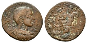 Cilicia.Gordian III Æ32 of Seleucia ad Calycadnum, Cilicia. AD 238-244.
Condition: Very Fine

Weight: 18,43 gr
Diameter: 33,00 mm