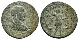 Maximinus I (235-238), Bronze, Cilicia: Tarsus,
Condition: Very Fine

Weight: 17,23 gr
Diameter: 33,90 mm