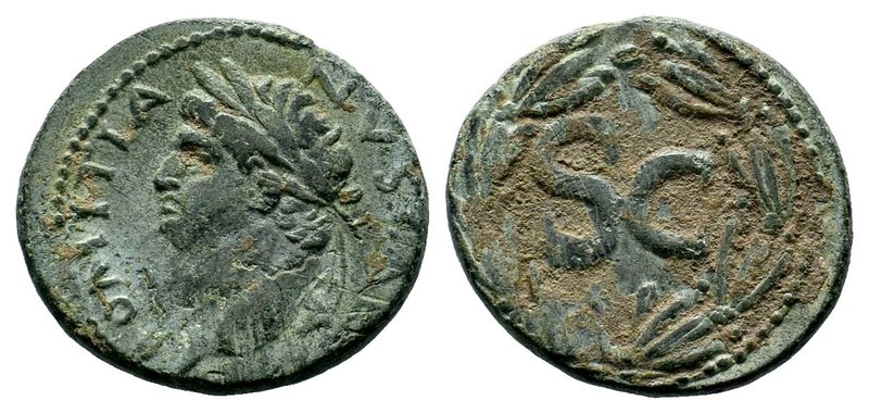 Domitianus (81-96 AD). AE As
Condition: Very Fine

Weight: 6,89 gr
Diameter:...