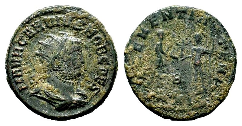 Carinus, as Caesar (282-283 AD). AE silvered Antoninianus 
Condition: Very Fine...