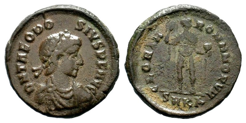 Theodosius I. A.D. 379-395. AE
Condition: Very Fine

Weight: 4,26 gr
Diamete...